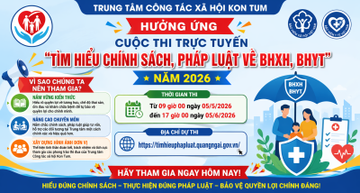 Hưởng ứng cuộc thi trực tuyến "Tìm hiểu chính sách, pháp luật về BHXH, BHYT"