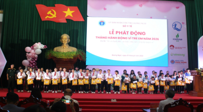 Tháng hành động vì trẻ em và Ngày Quốc tế Thiếu nhi 1/6: “Trẻ em hạnh phúc, an toàn vững bước trong kỷ nguyên số”.
